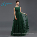 Sequined Beading Crystal Pleat Gowns Evening Dress Formal